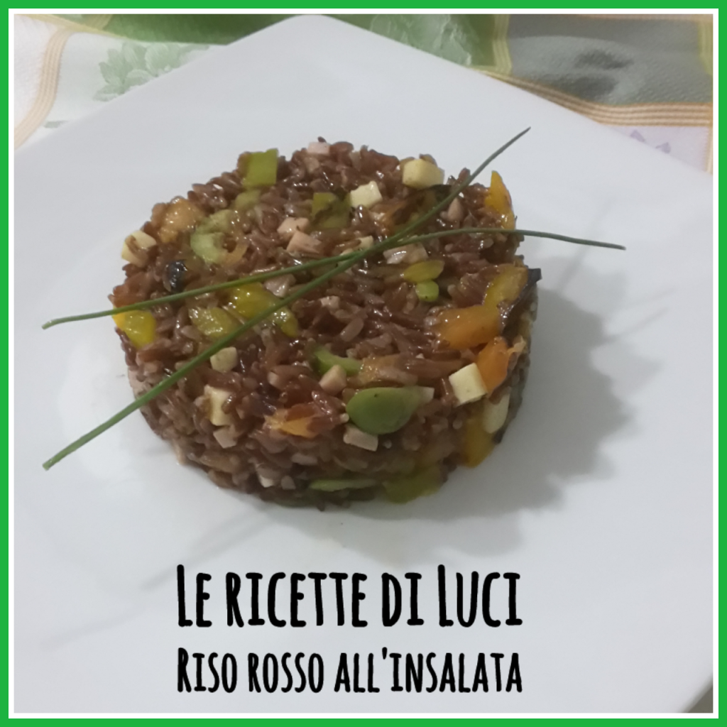 riso rosso all'insalata