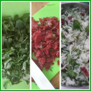 Involtini di bresaola con riso basmati, rucola e limone