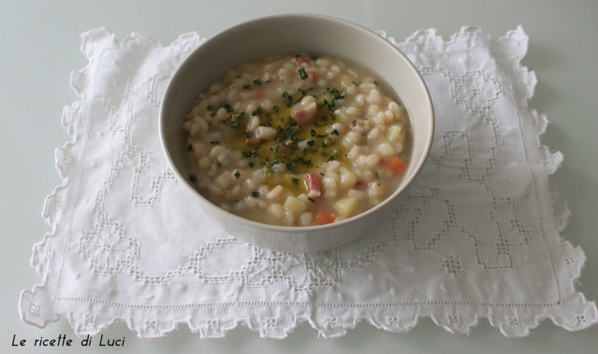 Zuppa d'orzo