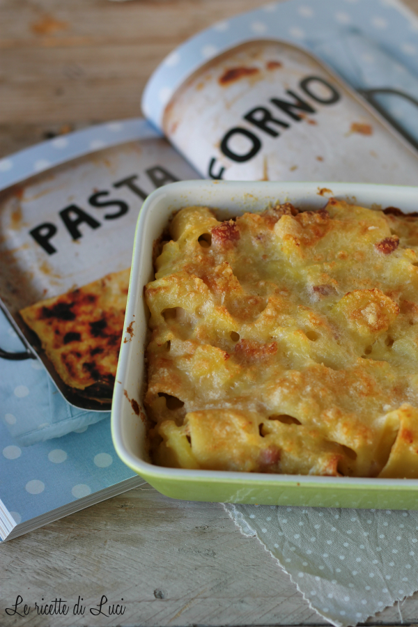 Pasta e patate al forno