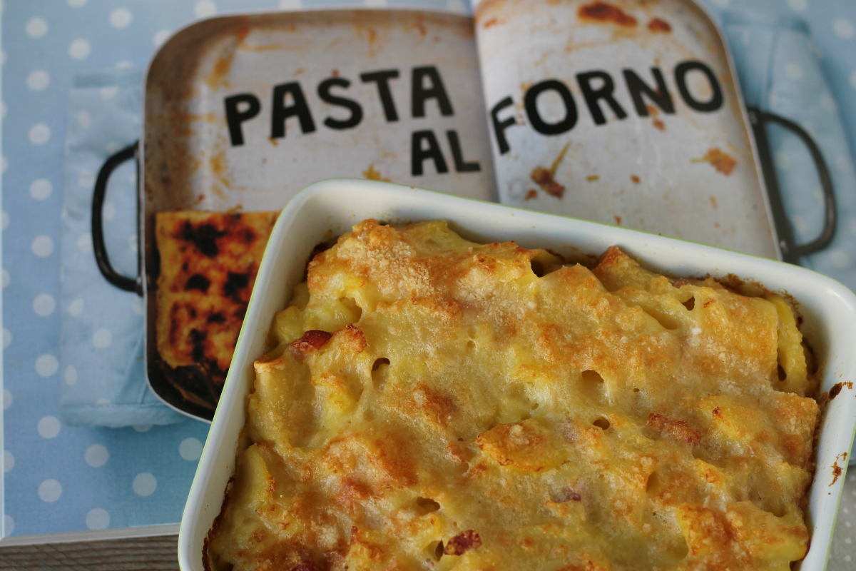 Pasta e patate al forno