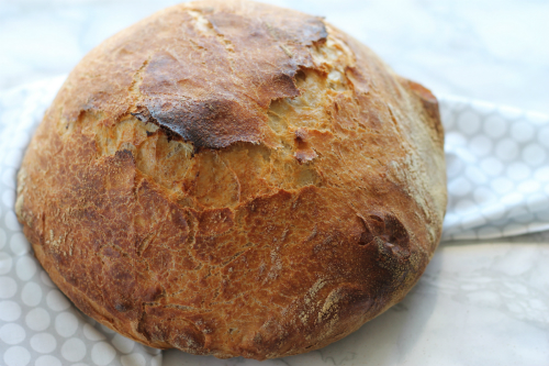 No-knead bread/pane senza impasto