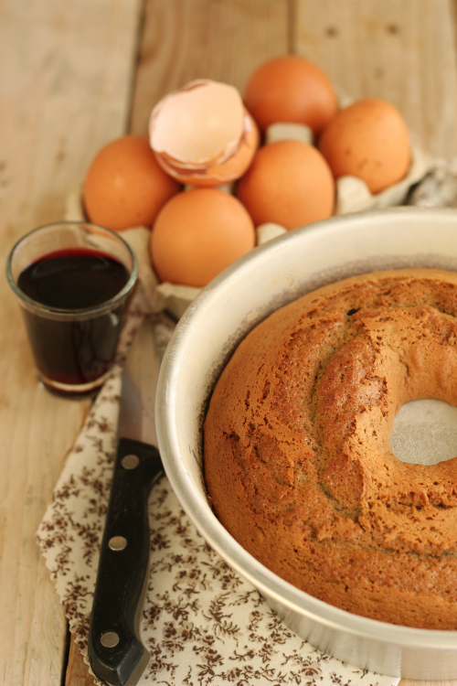 Ciambellone vino rosso e cannella