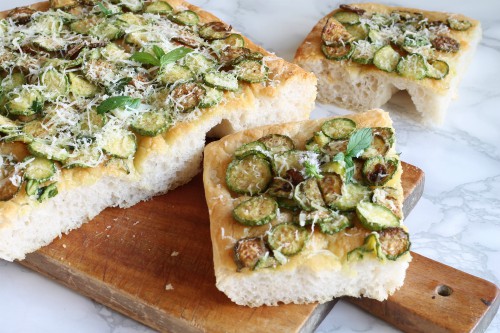 focaccia tagliata