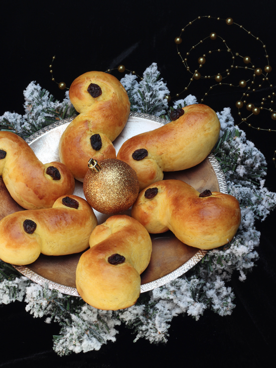 Lussekatter, i "gattini" di Santa Lucia