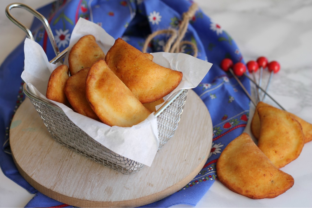 Ravioli di patate fritti