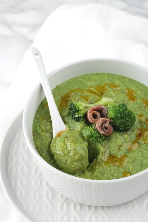 Vellutata di broccoli e patate