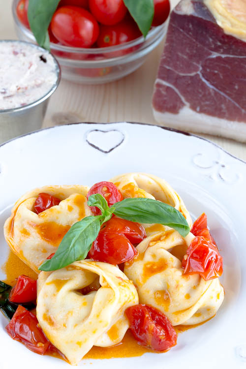 Tortelli con Prosciutto di Modena DOP