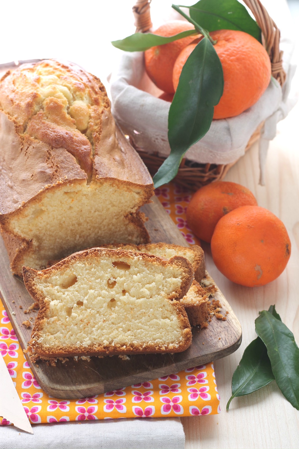 Plumcake ai mandarini e yogurt