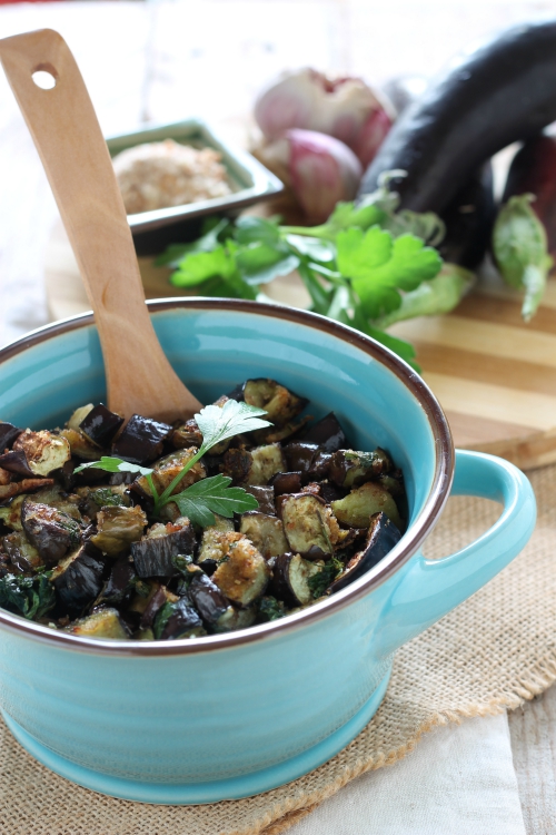 Melanzane saporite al forno