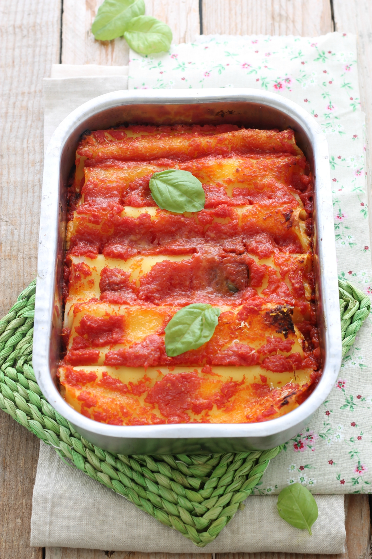 Cannelloni ricotta e gorgonzola