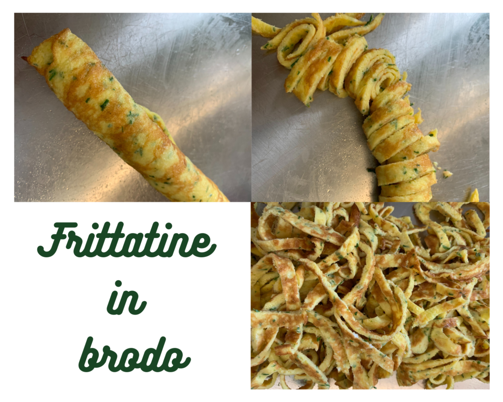 Frittatine in brodo 