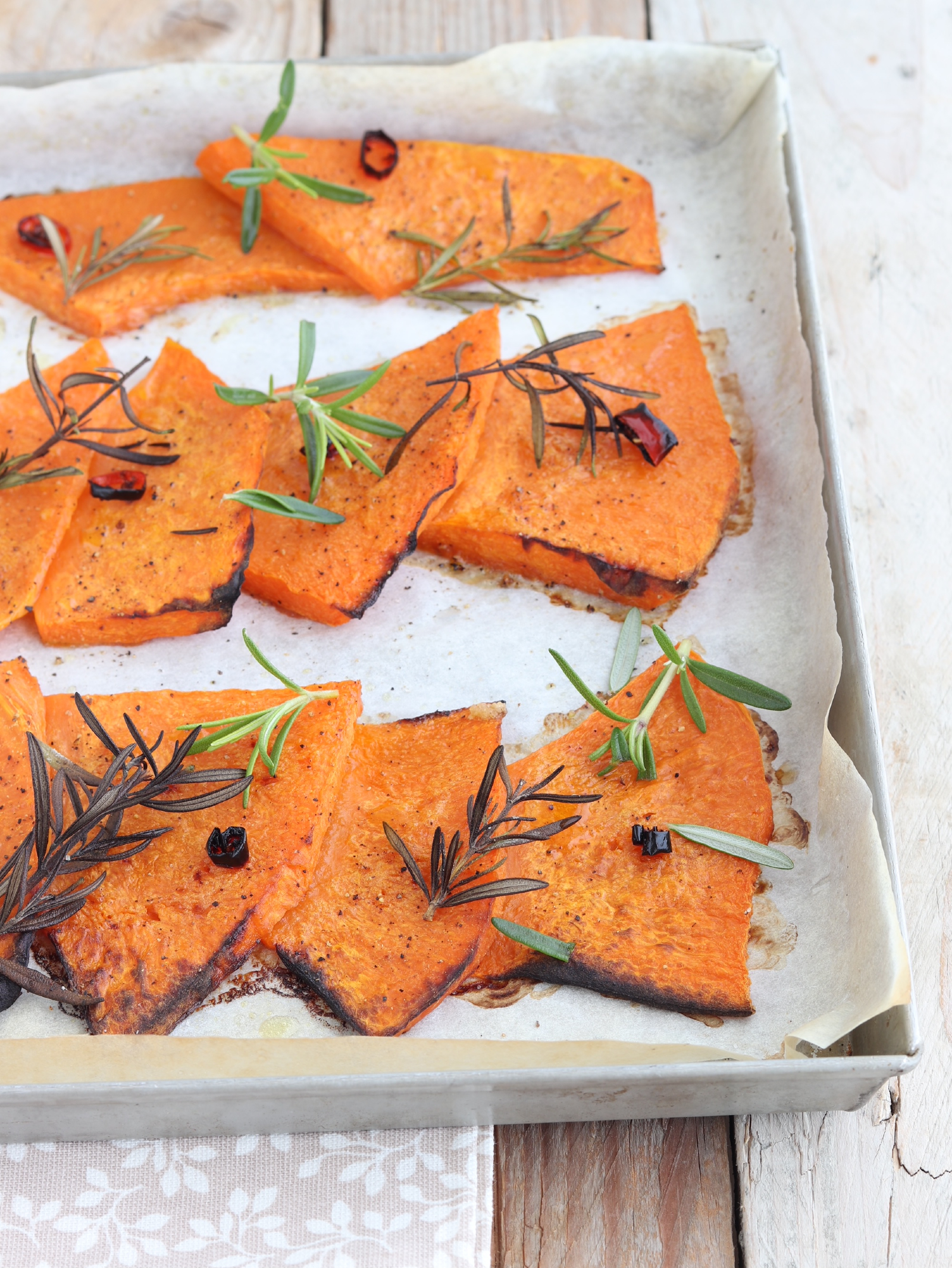 Zucca al forno light