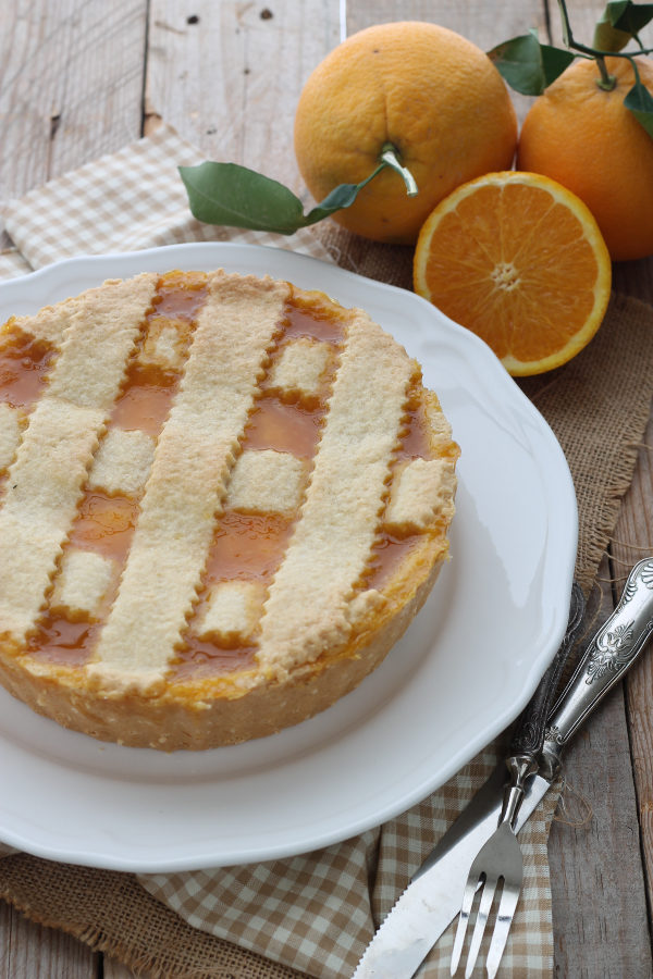 crostata crema e marmellata